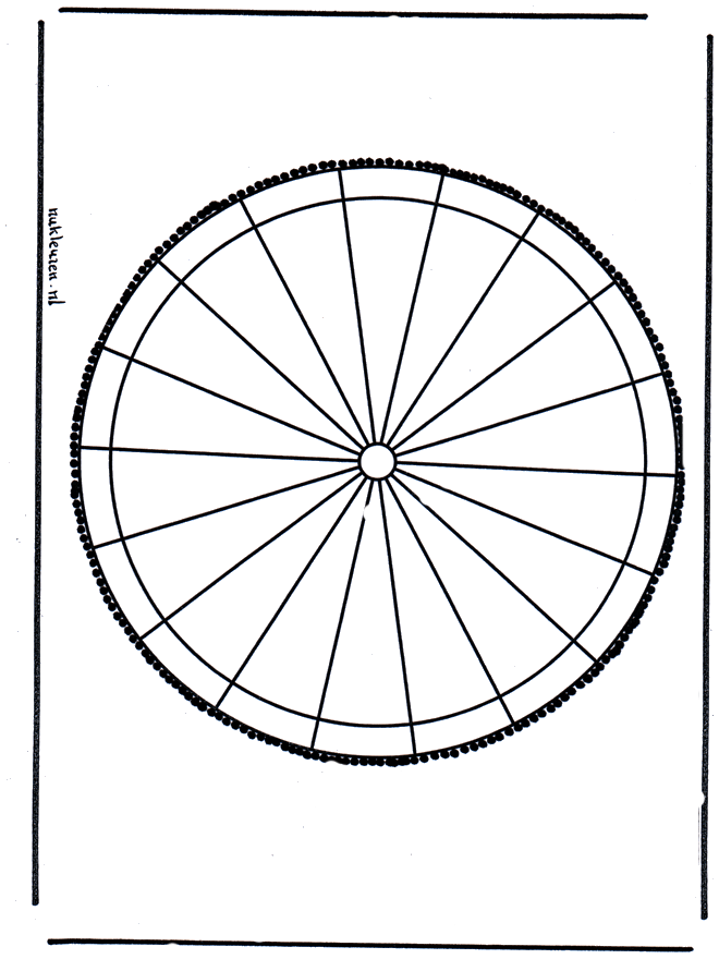 Stechkarte 31 - Basteln Mandalas