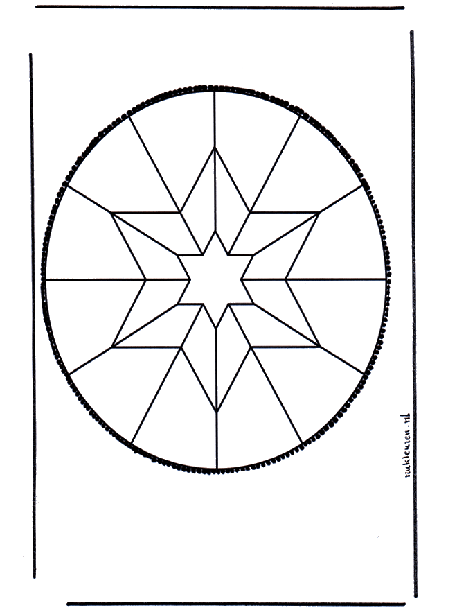 Stechkarte 48 - Basteln Mandalas