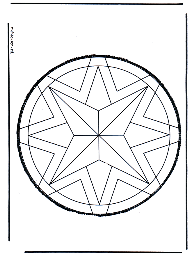 Stechkarte 59 - Basteln Mandalas