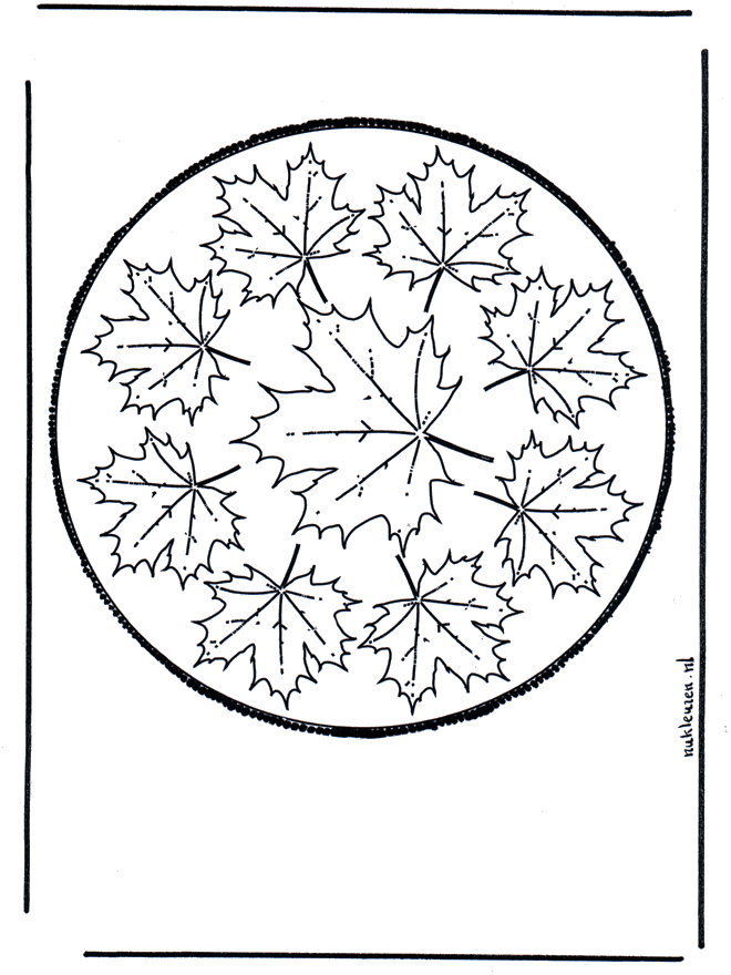 Stechkarte 60 - Basteln Mandalas