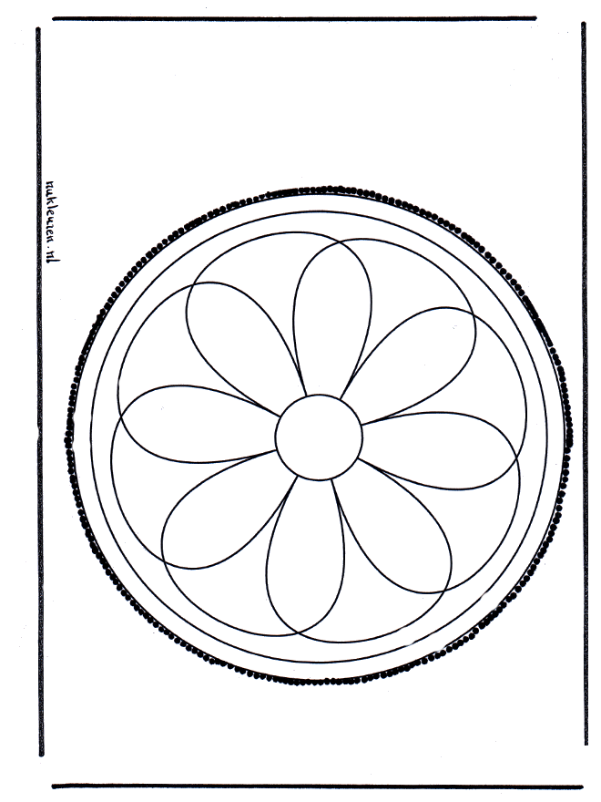 Stechkarte Blume - Sonstiges