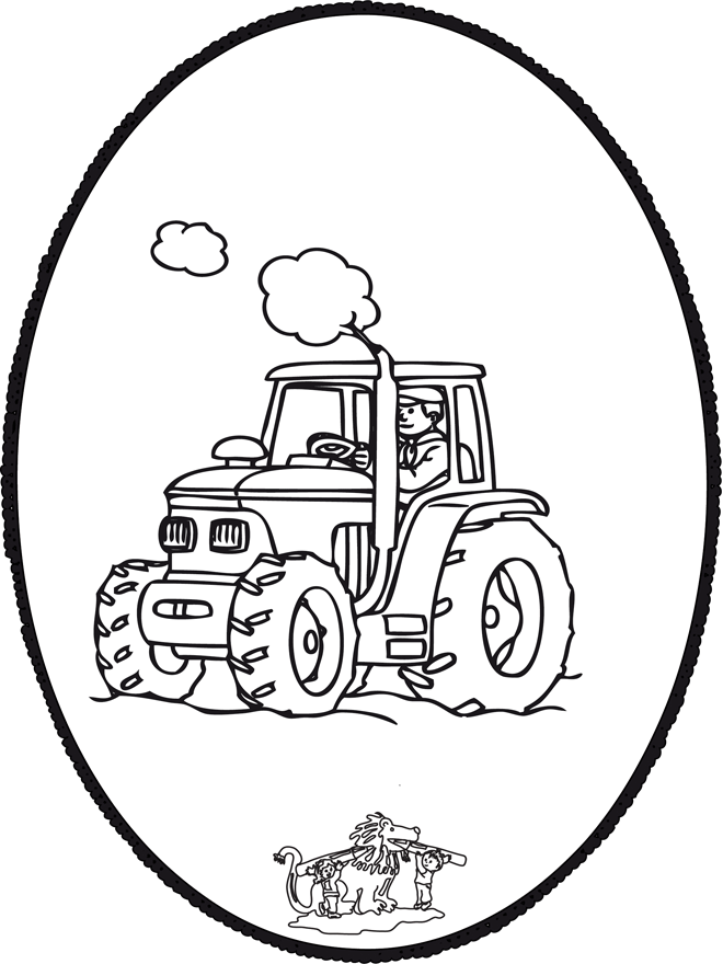 Stechkarte Traktor - Sonstiges