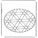 Basteln Stickkarten - Stickkarte 5