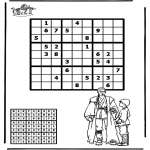 Malvorlagen Basteln - Sudoku Star Wars