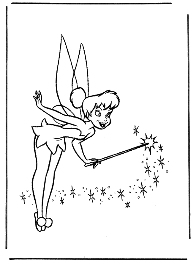 Tinkerbel 2 - Disney Malvorlagen