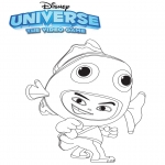 Ausmalbilder Comicfigure - Universe: the video game Nemo