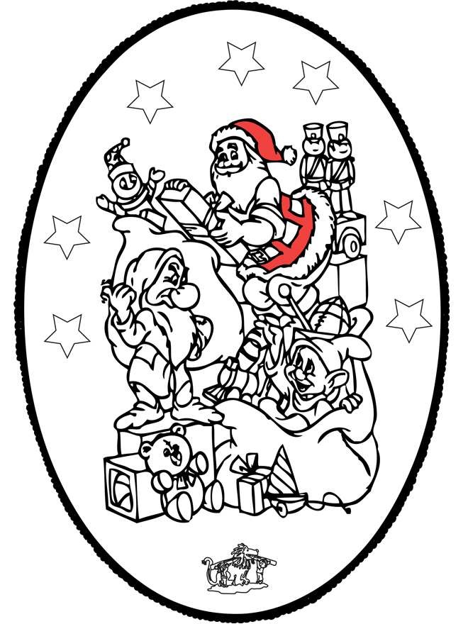 Weihnachten Stechkarte 24 - Stechkarten Weihnachten