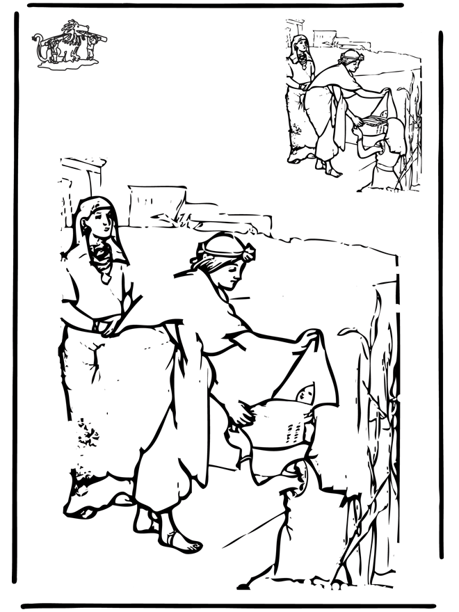 Zeichnung vollenden Bibel 2 - Basteln Bibel